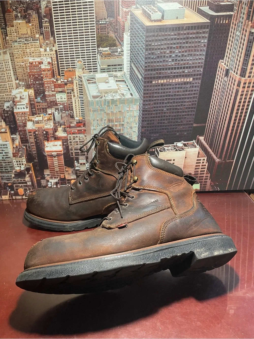 Red Wing Men's Dynaforce  Waterproof Steel Toe Boot 4215 Made USA Sz 11.5